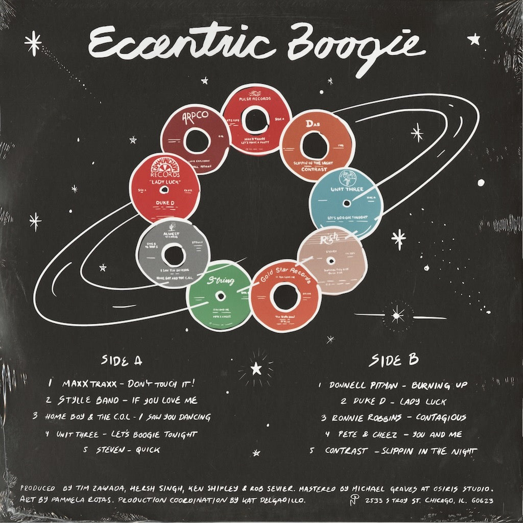 V.A. - Eccentric Boogie (NUM509) Numero Group back