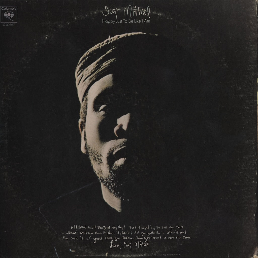 Taj Mahal / タジ・マハール / Happy Just To Be Like I Am (C 30767)