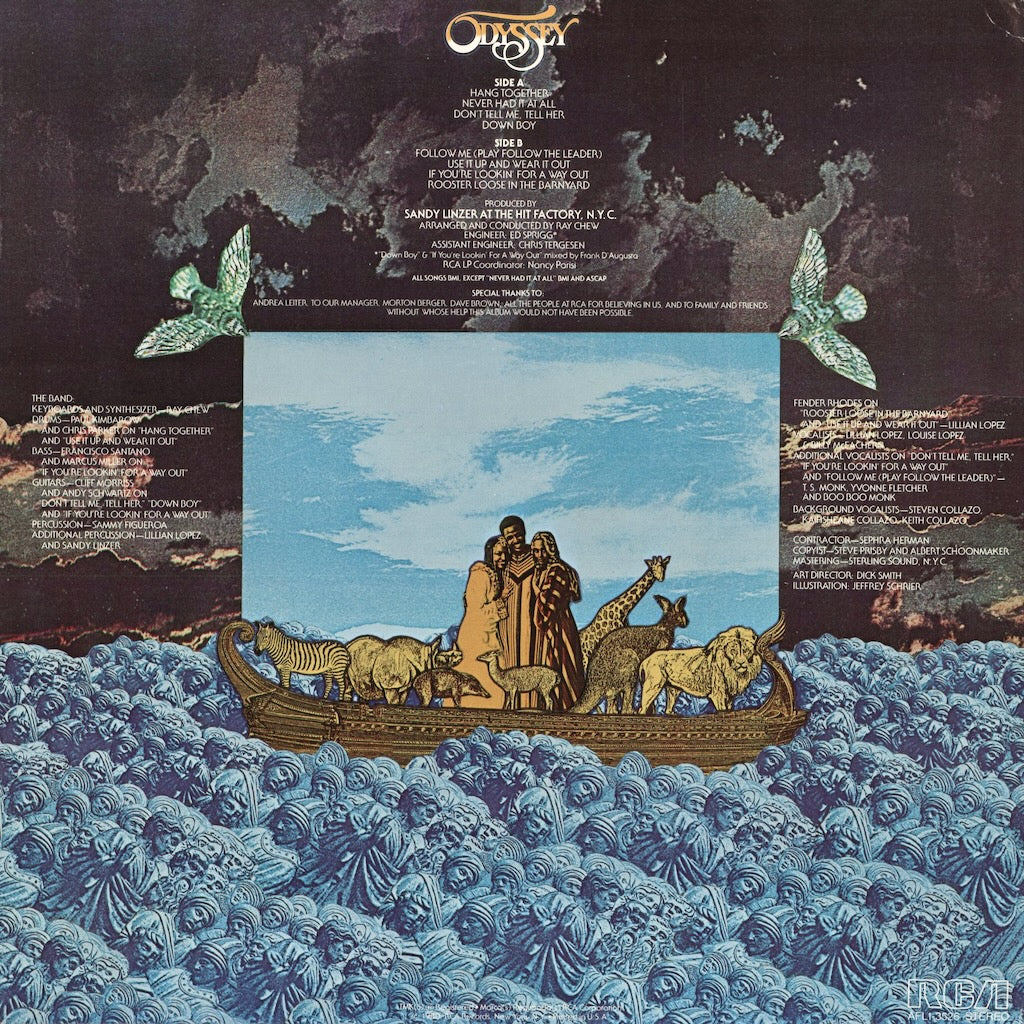 Odyssey - Hang Together (AFL1-3526) 1980 US RCA｜中古LP