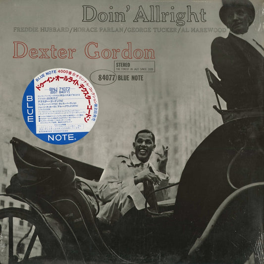 Dexter Gordon - Doin' Allright (BNJ 71072) 1985 JPN Blue Note｜中古LP デクスター・ゴードン