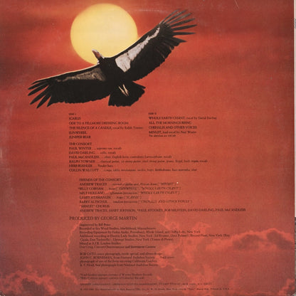 Paul Winter, Winter Consort - Icarus (PE 31643) LP 1978 US Epic｜中古LP