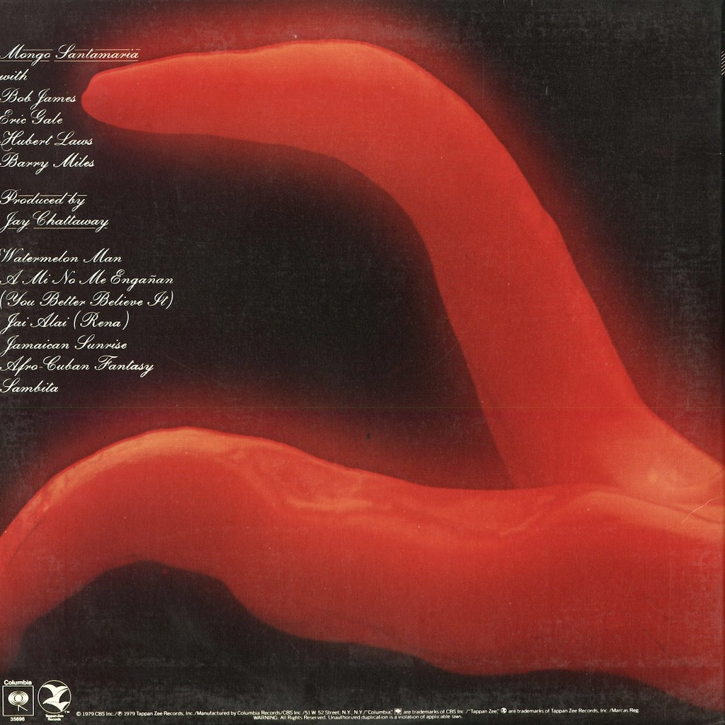 Mongo Santamaria - Red Hot (JC 35696) 1979 US Columbia｜中古LP