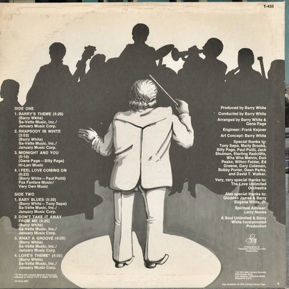 The Love Unlimited Orchestra - Rhapsody In White (T-433) 1977 US 20th Century｜中古LP