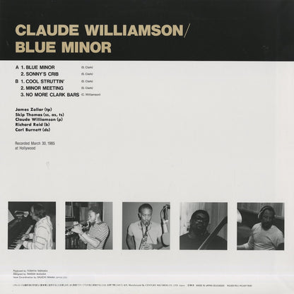 Claude Williamson / クロード・ウィリアムソン / Blue Minor (CEJC00286)