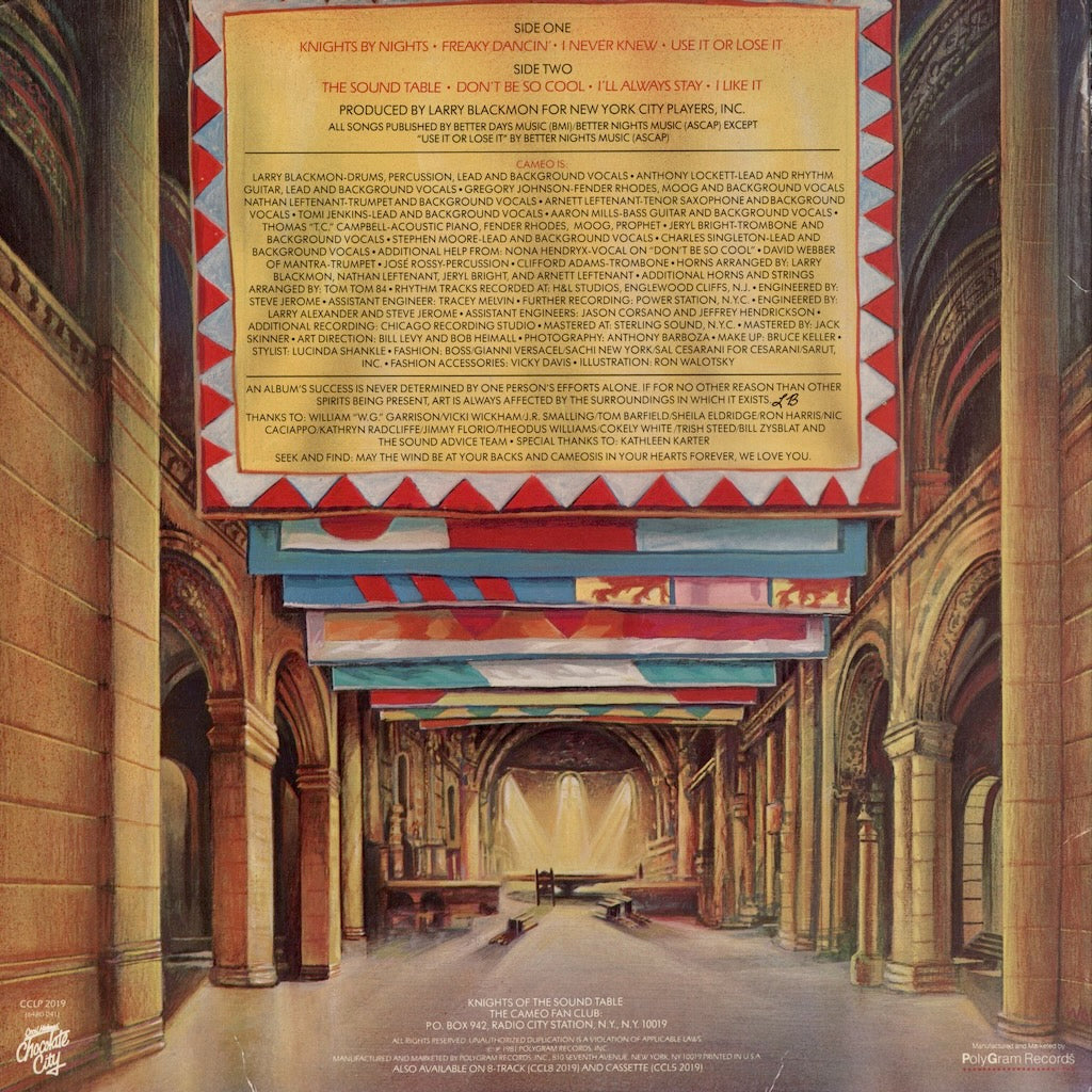 Cameo - Knights Of The Sound Table (CCLP 2019) 1981 US Chocolate City｜中古LP