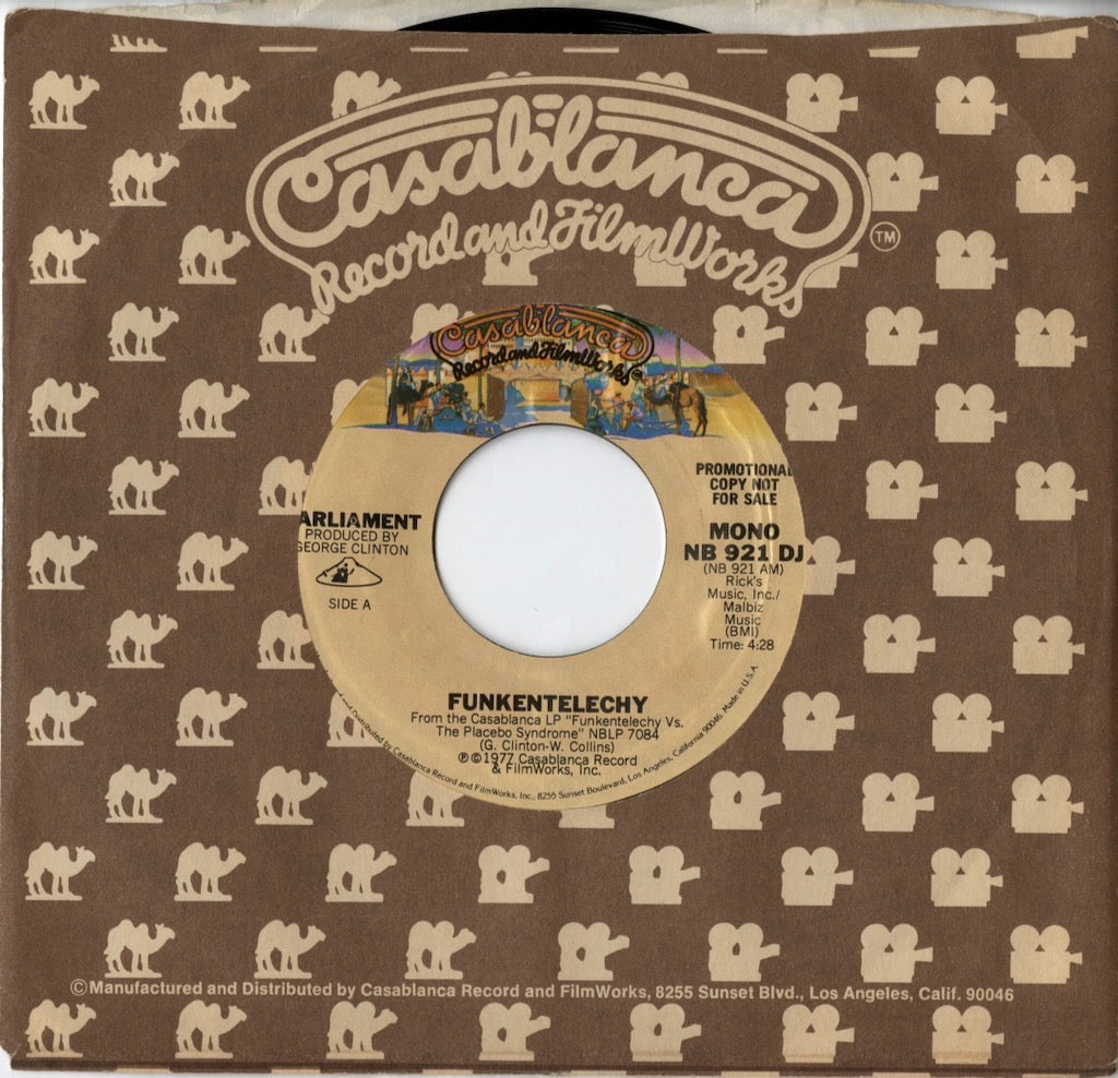 Parliament – Funkentelechy -7 (NB921 DJ) 1977 US Casablanca | 中古7inch