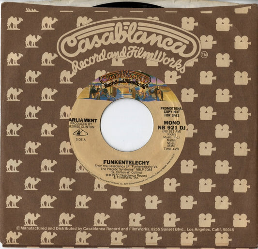 Parliament – Funkentelechy -7 (NB921 DJ) 1977 US Casablanca | 中古7inch