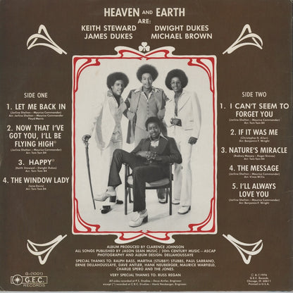Heaven & Earth - I Can't Seem To Forget You (G-(1001)) LP 1976 US GEC｜中古LP