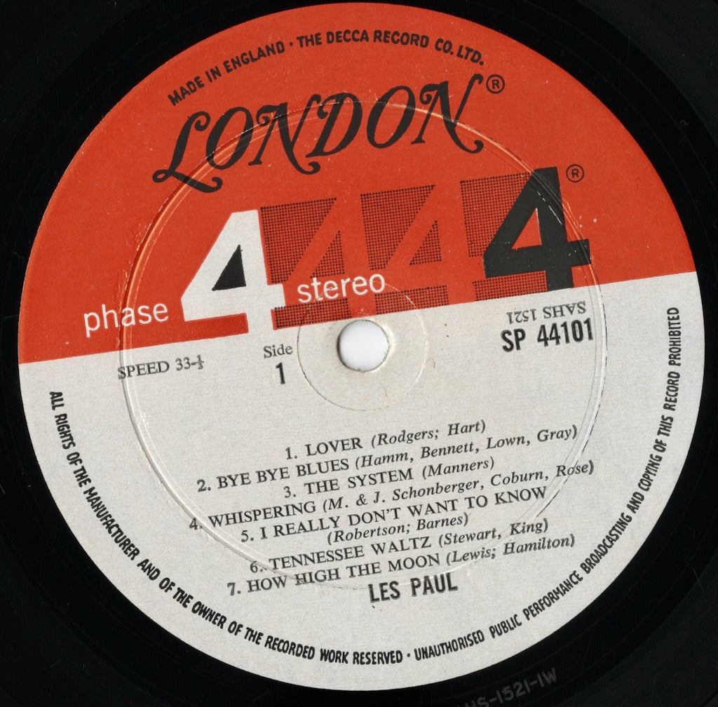 Les Paul - Now! (SP 44101) 1968 US London｜中古LP