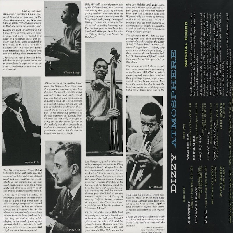 Al Grey - Billy Mitchell - Lee Morgan / アル・グレイ / Dizzy Atmosphere (CEJC00291)