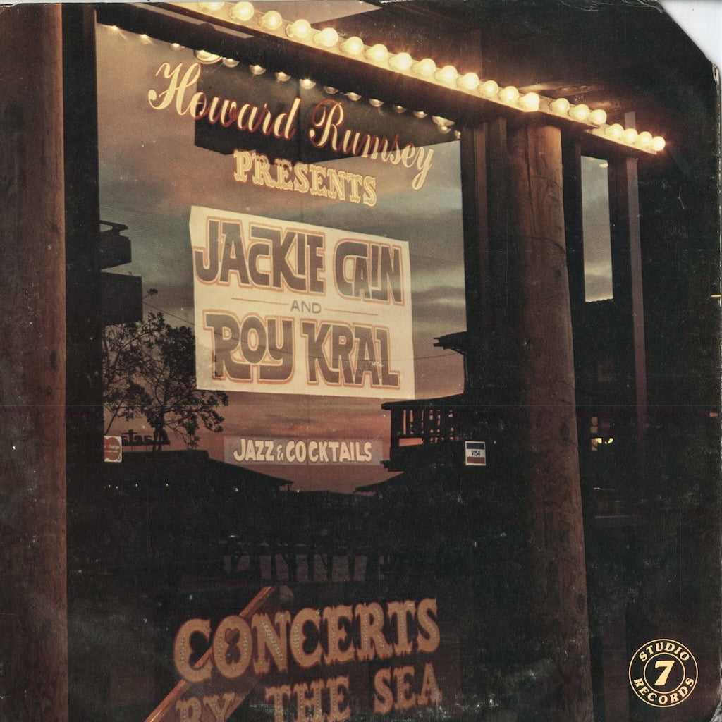 Jackie & Roy - Concerts By The Sea (ST7-402) 1977 US Studio 7 Records｜中古LP