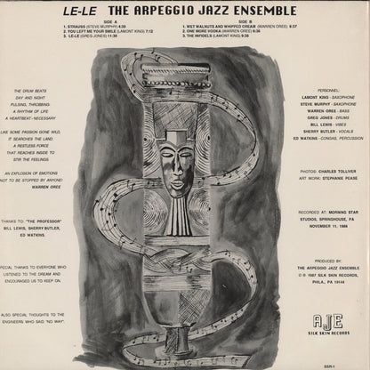 The Arpeggio Jazz Ensemble – Le-Le (SSR-1) LP 1987 US Silk Skin オリジナル盤 | 中古LP