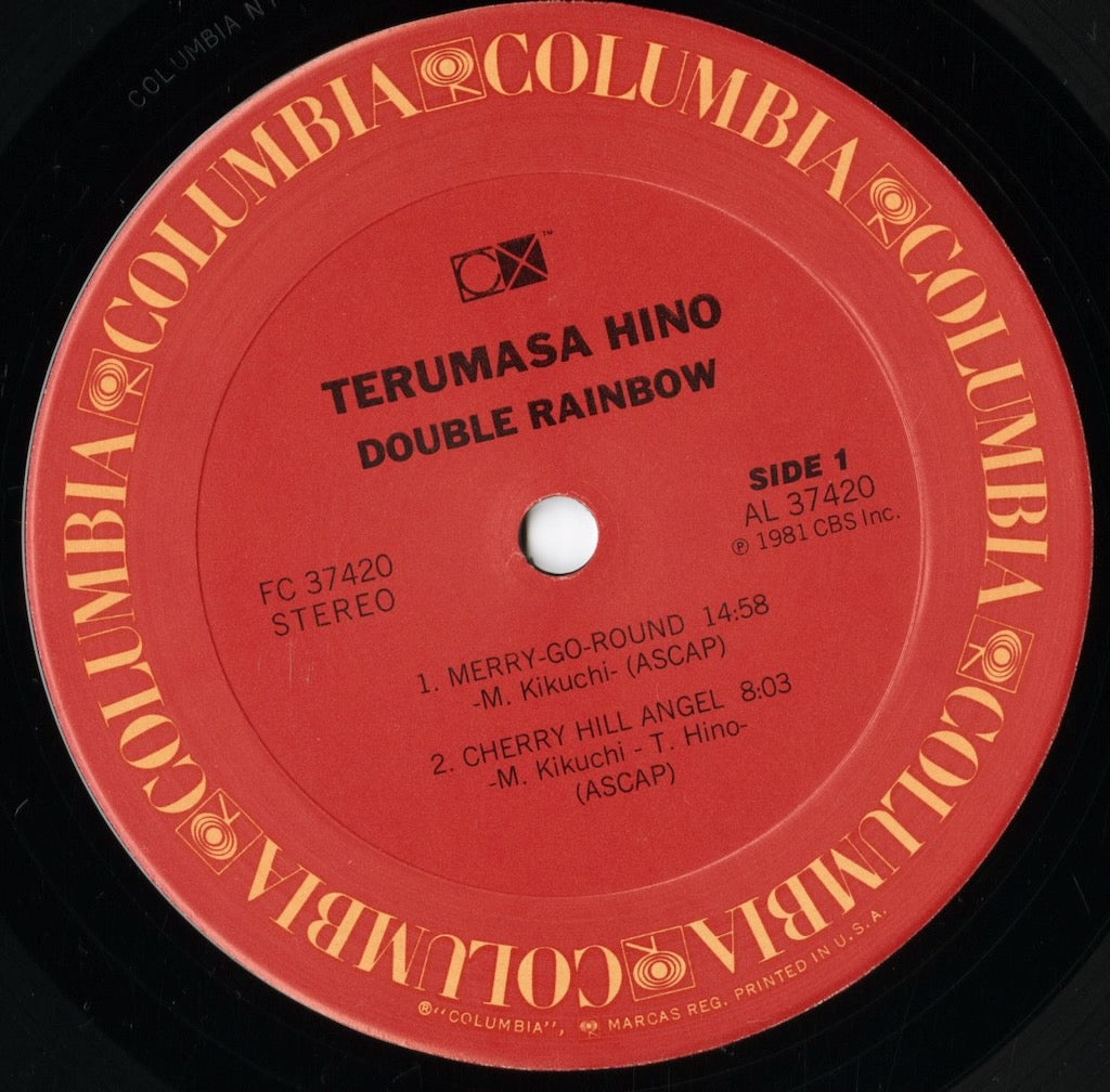 Terumasa Hino - Double Rainbow(FC 37420) LP 1981 US Columbia｜中古LP