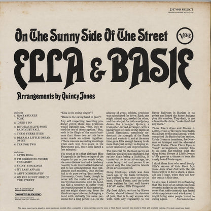 Ella Fitzgerald & Count Basie / エラ・フィッツジェラルド　カウント・ベイシー / On The Sunny Side Of The Street (2317 048)