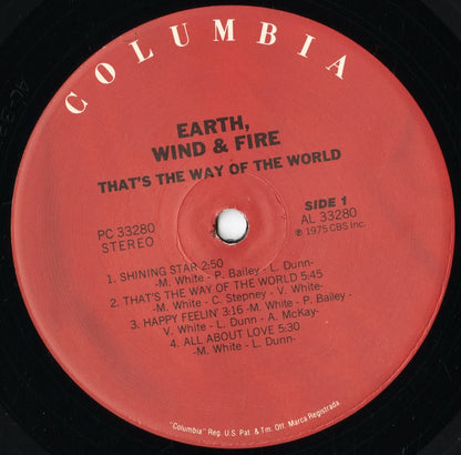 Earth Wind & Fire – That's The Way Of The World (PC 33280) LP 1980's US Columbia | 中古LP