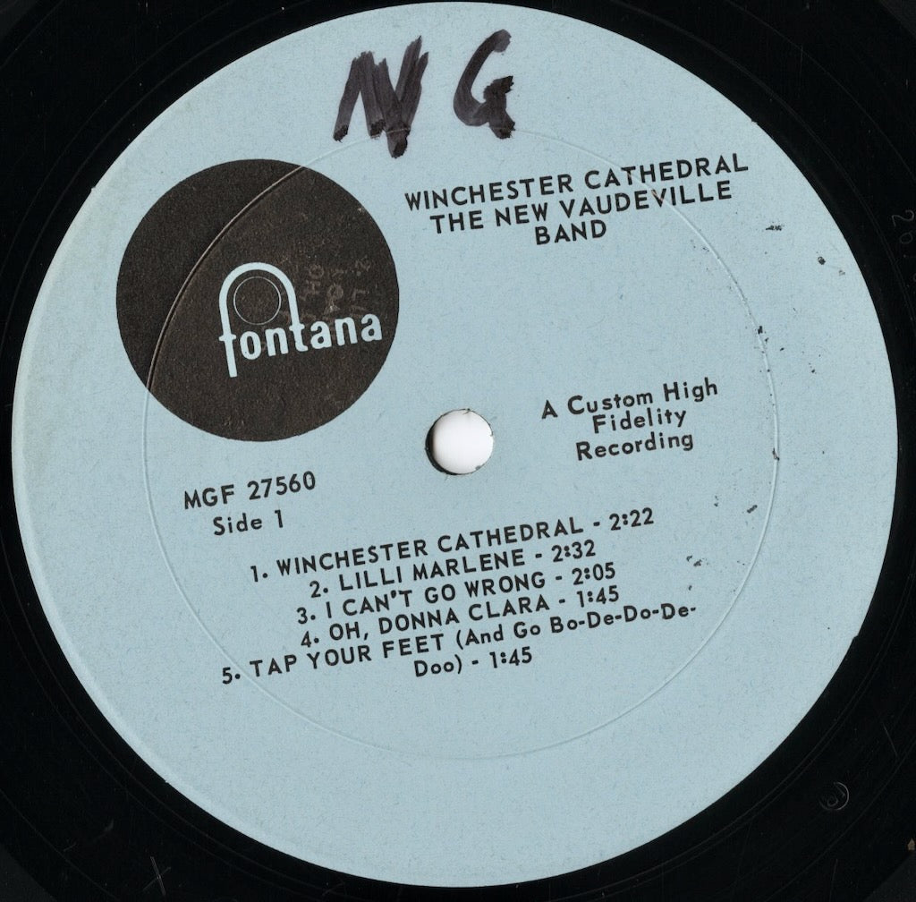 The New Vaudeville Band - Winchester Cathedral (MGF 27560) 1966 US Fontana｜中古LP