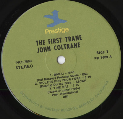 John Coltrane - The First Trane! (PRT 7609) 1970's US Prestige｜中古LP