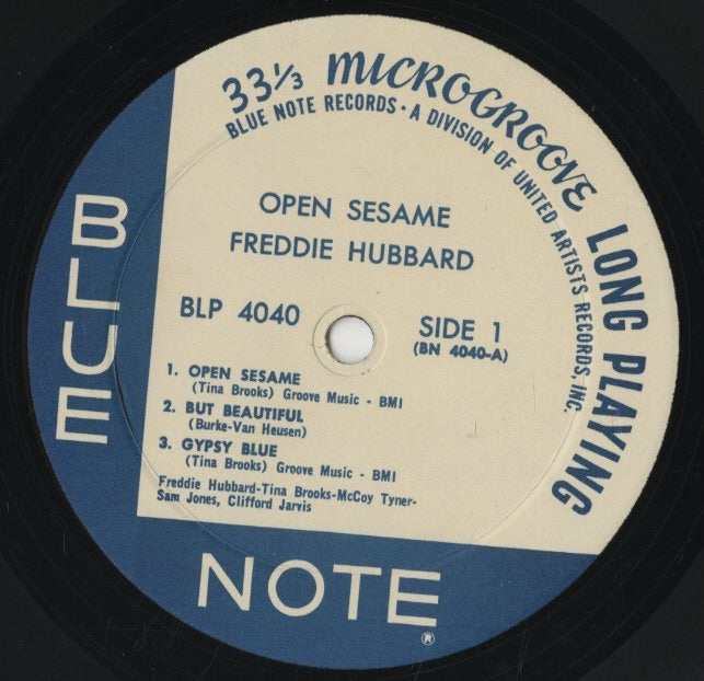 Freddie Hubbard / フレディ・ハバード / Open Sesame (BLP 4040)