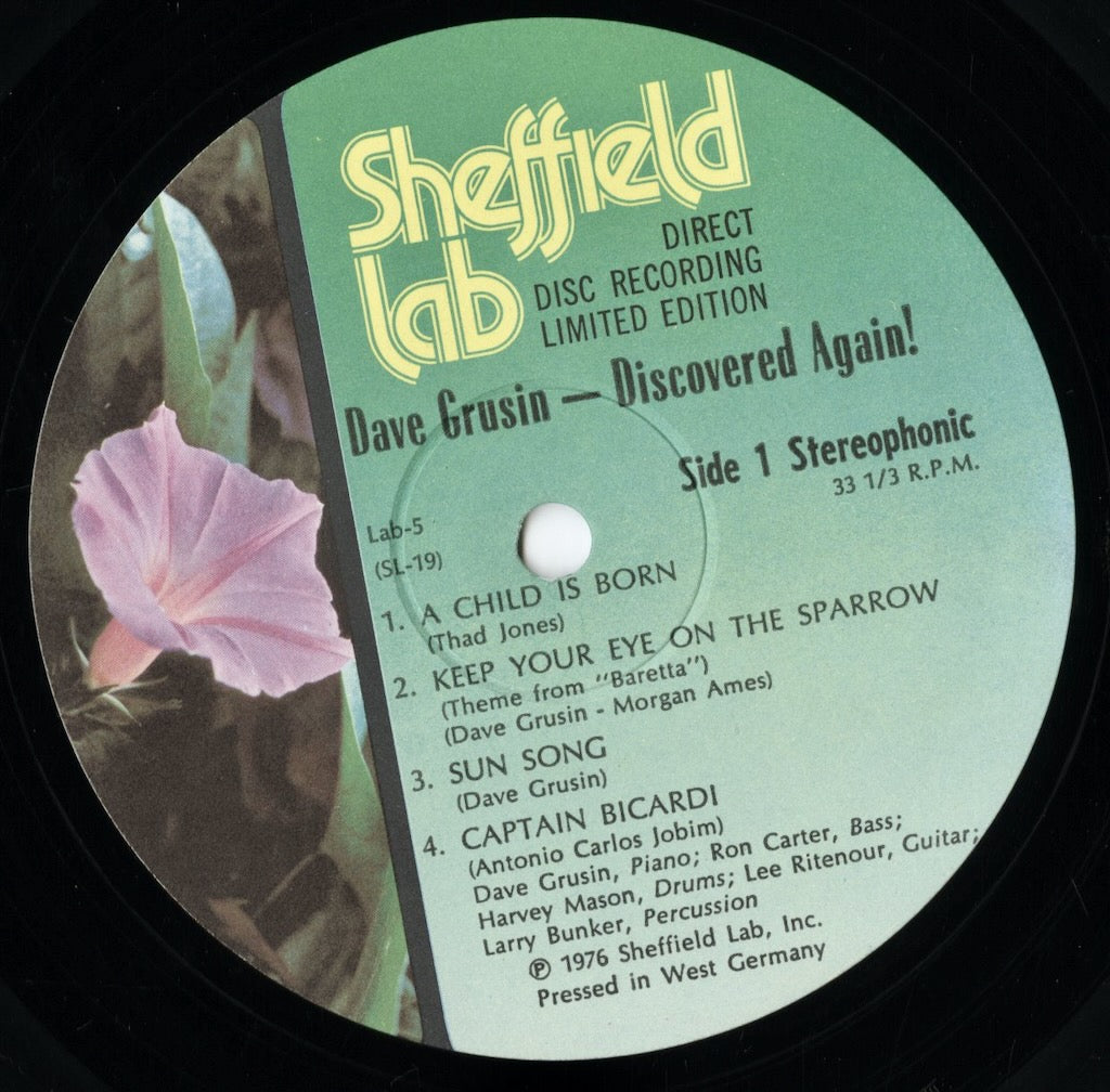 Dave Grusin - Discovered Again (LAB-5)｜中古LP