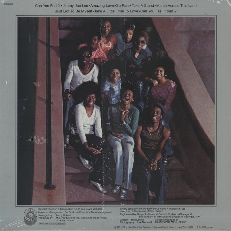 The Voices Of East Harlem / ヴォイセズ・オブ・イースト・ハーレム / Can You Feel It