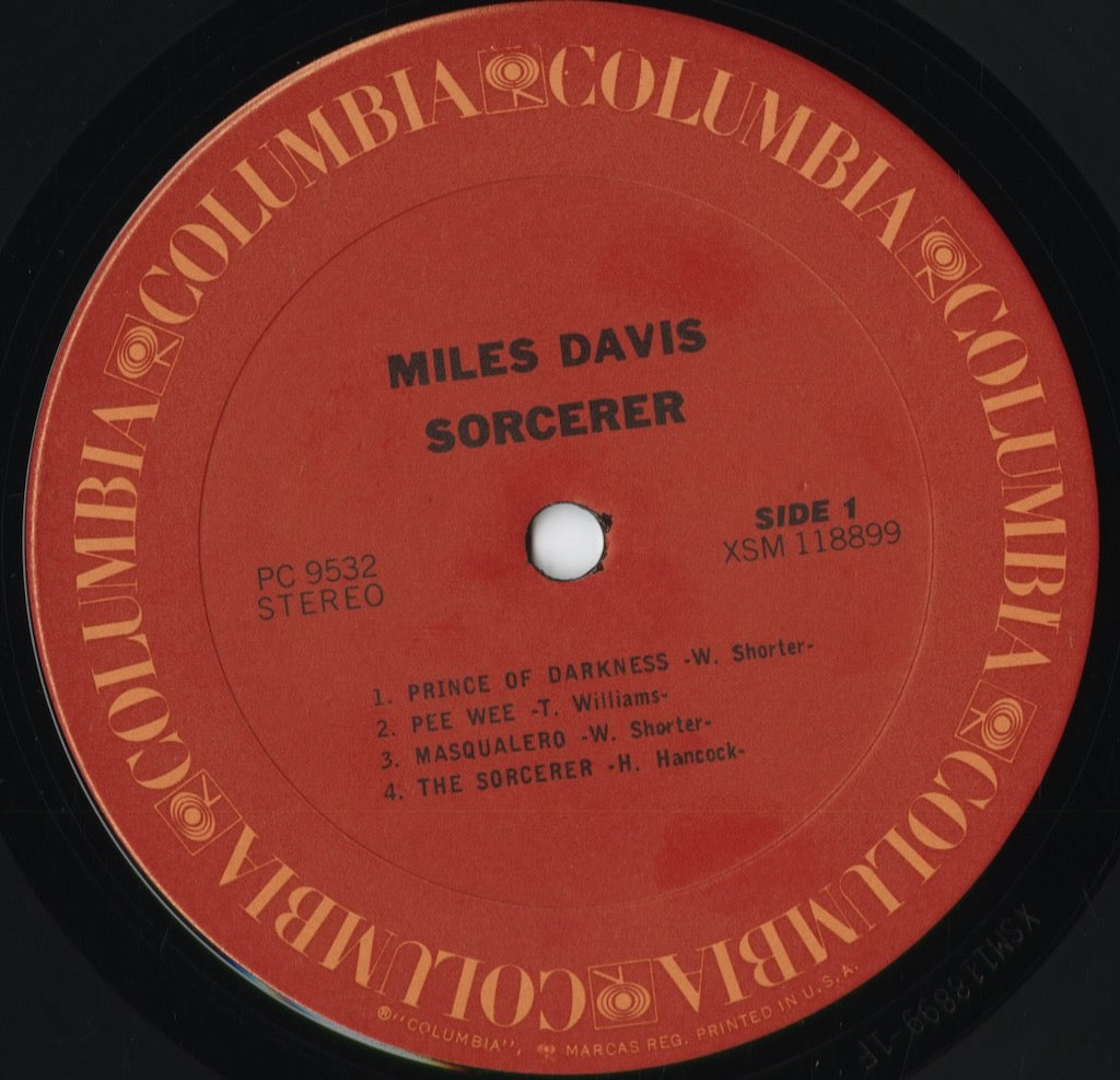 Miles Davis - Sorcerer (PC9532) 1977 US Columbia｜中古LP
