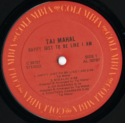 Taj Mahal / タジ・マハール / Happy Just To Be Like I Am (C 30767)