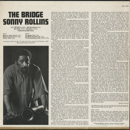 Sonny Rollins / ソニー・ロリンズ / The Bridge (APL1-0859)