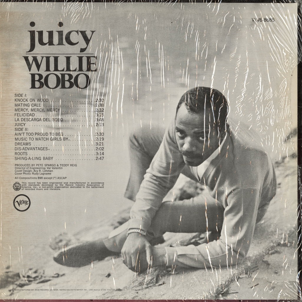 Willie Bobo – Juicy (V6/8685) LP 1967 US Verve | 中古LP