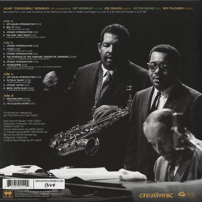 Cannonball Adderley - Swingin' In Seattle: Live At The Penthouse (RTRLP001) LP 2018 US Reel To Real｜中古LP