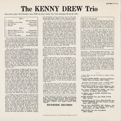 Kenny Drew – The Kenny Drew Trio (OJC-065) 1983 US Riverside / Original Jazz Classics | 中古LP