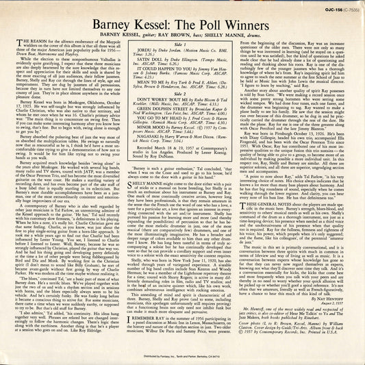 The Poll Winners / ポール・ウィナーズ / The Poll Winners (OJC-156)