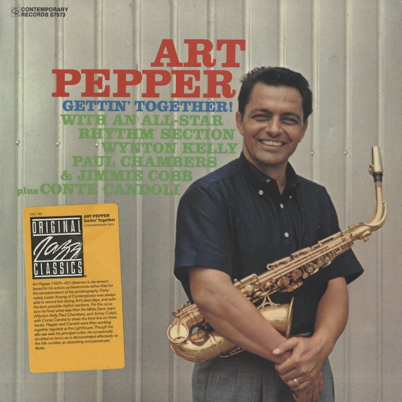 Art Pepper / アート・ペッパー / Gettin' Together (OJC-169)