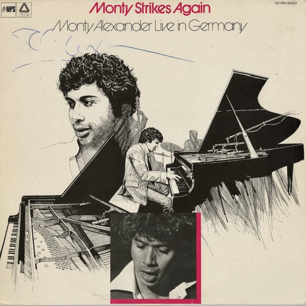 Monty Alexander - Monty Strikes Again (5D 064-99437) 1976 NLD MPS｜中古LP