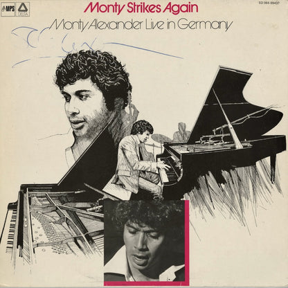 Monty Alexander - Monty Strikes Again (5D 064-99437) 1976 NLD MPS｜中古LP