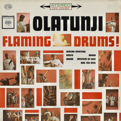 Olatunji / Flaming Drums! (CS 8666) Columbia
