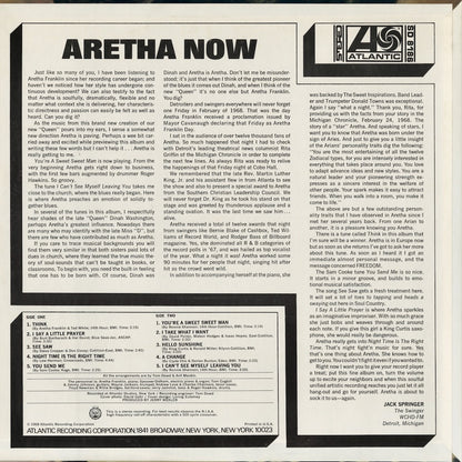 Aretha Franklin / アレサ・フランクリン / Aretha Now (SD 8186)