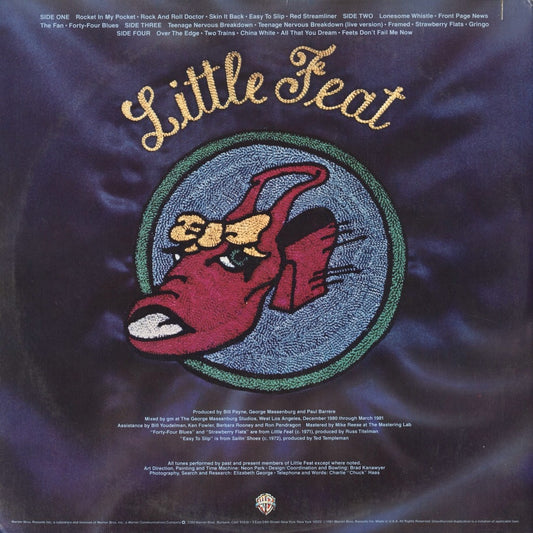 Little Feat - Hoy-Hoy! (2BSK 3538) 1981 US Warner Bros.｜中古LP