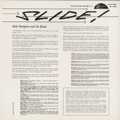 Slide Hampton - And His Horn Of Plenty (SLS 1006) LP 1961 US Strand｜中古LP
