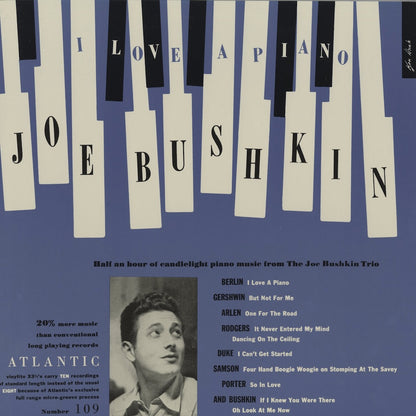 Joe Bushkin / ジョー・ブシュキン / I Love A Piano (ASLP-6)