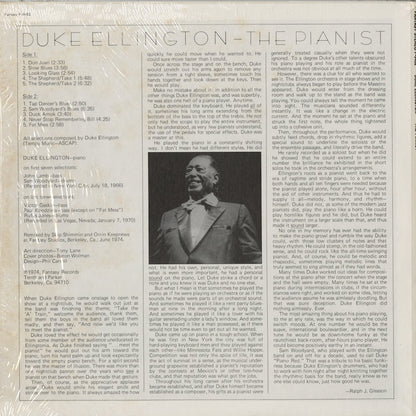 Duke Ellington / デューク・エリントン / The Pianist (F-9462)