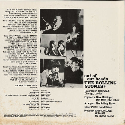 Rolling Stones / ローリング・ストーンズ / Out Of Our Heads (SLC 413)