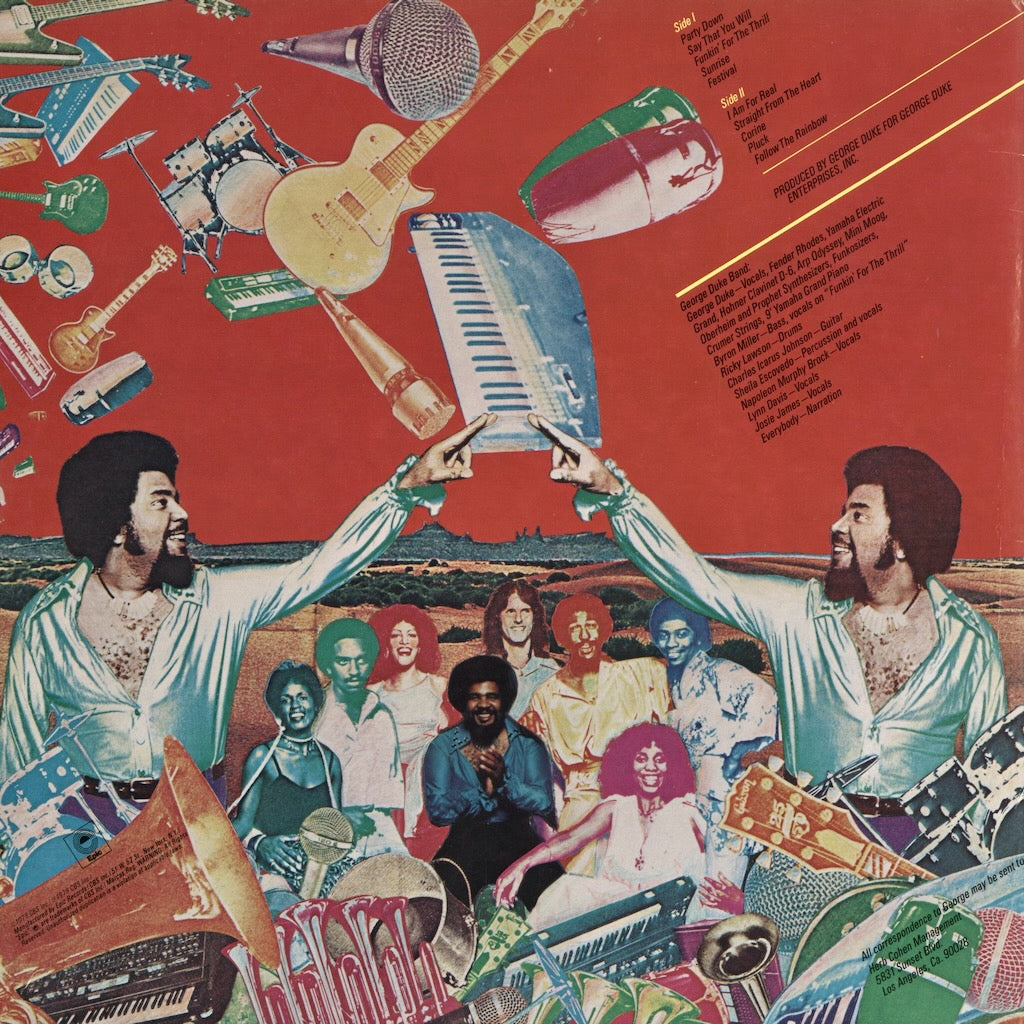 George Duke - Follow The Rainbow (JE 35701) LP 1979 US Epic｜中古LP