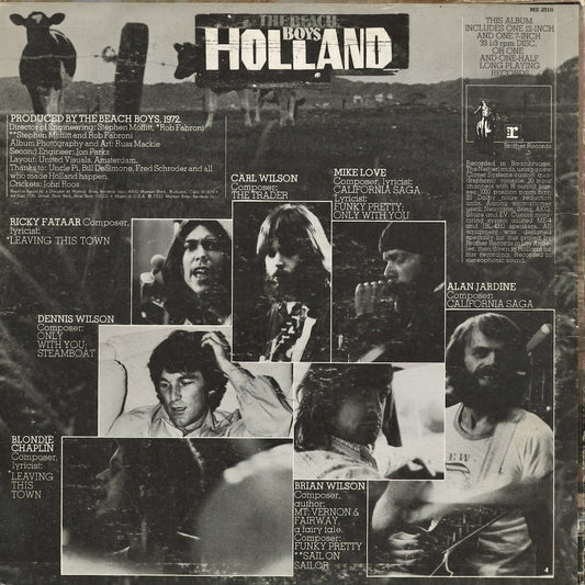The Beach Boys - Holland (MS 2118) 1973 US Reprise｜中古LP