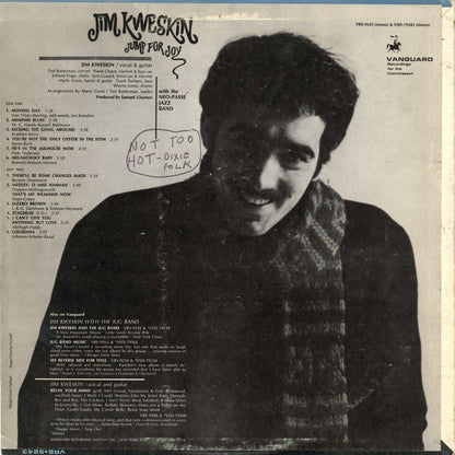 Jim Kweskin - Jump For Joy (VSD-79243) LP 1967 US Vanguard｜中古LP