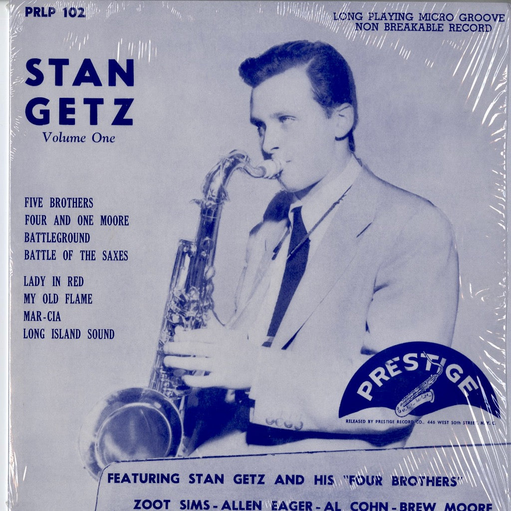Stan Getz - Stan Getz Tenor Sax Stars – Volume One (PRLP 102) Fantasy