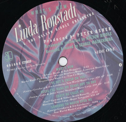Linda Ronstadt - What's New (9 E1-60260) 1983 US Asylum｜中古LP