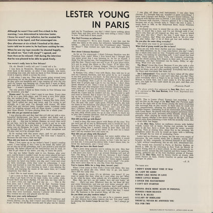Lester Young – Lester Young In Paris (MV 2698) LP 1959/1980 JPN Verve｜中古LP