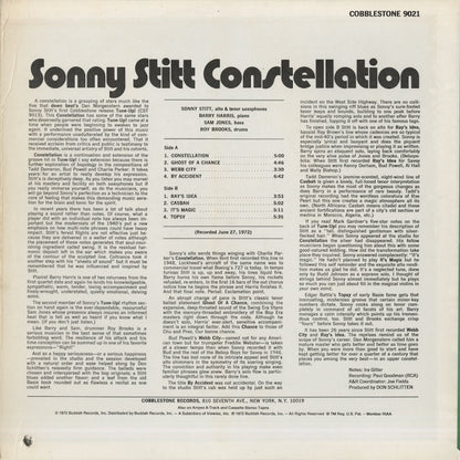Sonny Stitt / ソニー・スティット / Constellation (CST 9021)