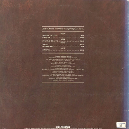 John Coltrane / ジョン・コルトレーン / The Other Village Vanguard Tapes -2LP (VIM-4613~4)