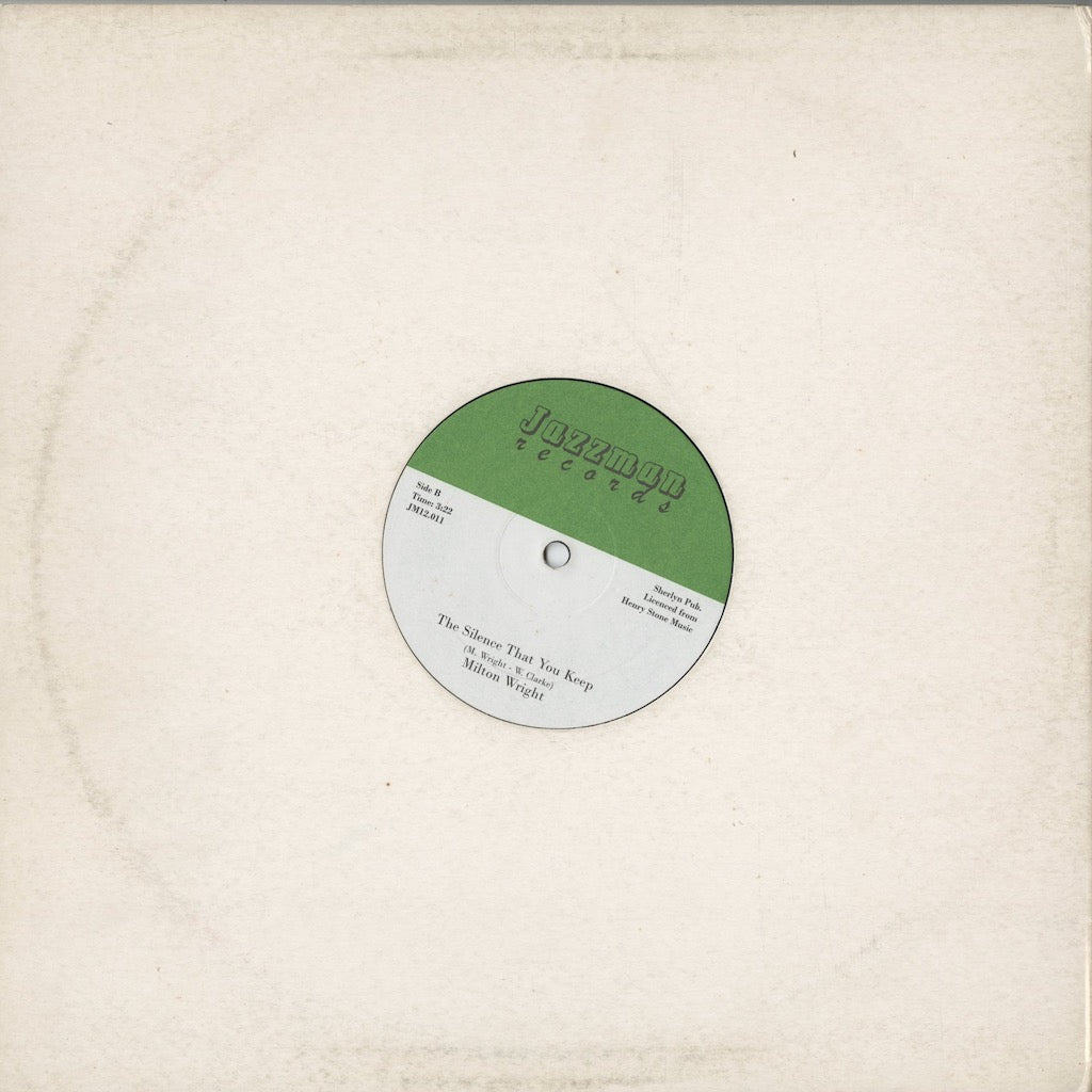 Milton Wright - Keep It Up (JM12.011) 2007 UK Jazzman｜中古12inch